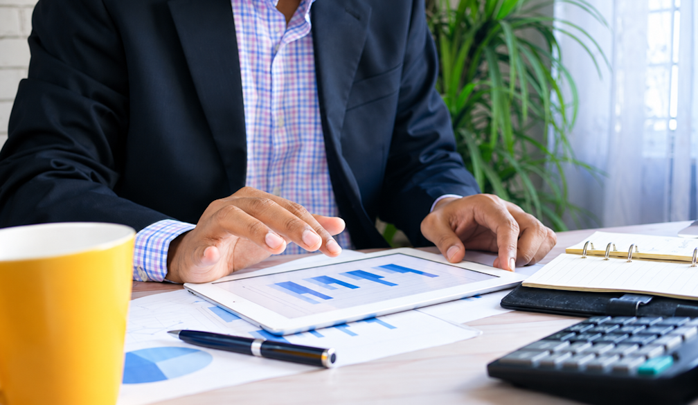 Professional Tablet-Based Financial Analysis
