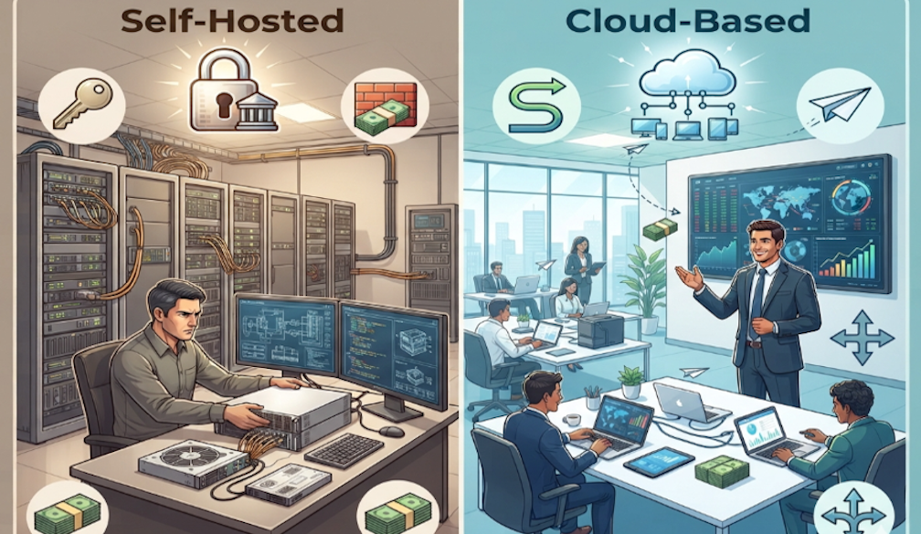 Self-Hosted vs Cloud-Based