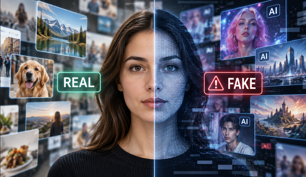 Real vs AI: The Digital Divide