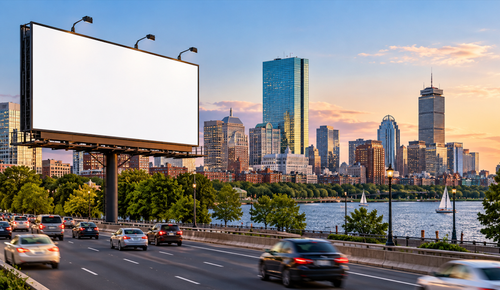 Boston Skyline at Golden Hour