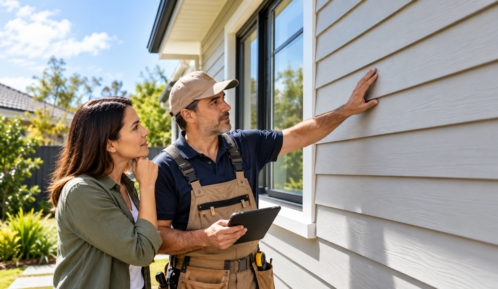 Home Siding Inspection Consultation