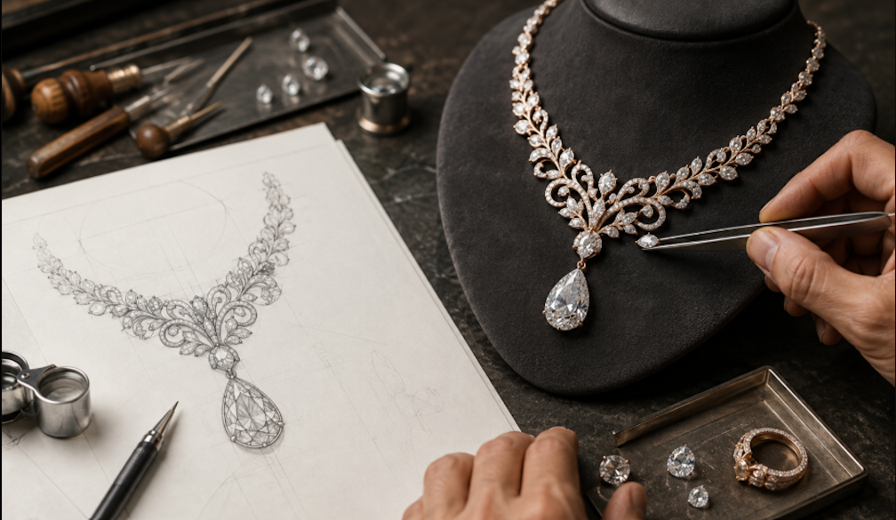 Jeweler’s Sketch to Sparkling Masterpiece