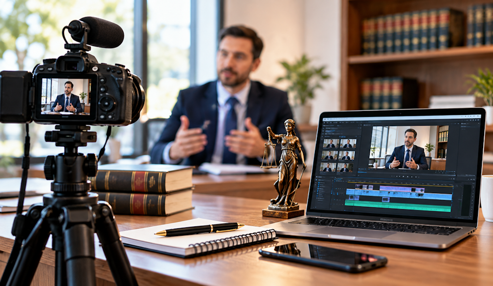 Law Office Video Production Setup