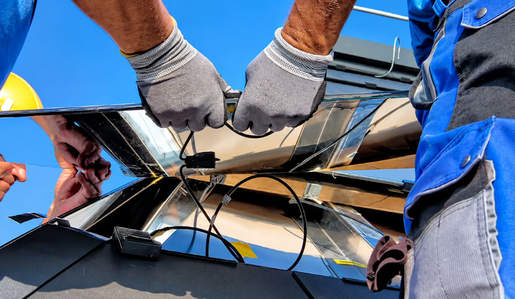 Hands-on Solar Panel Installation