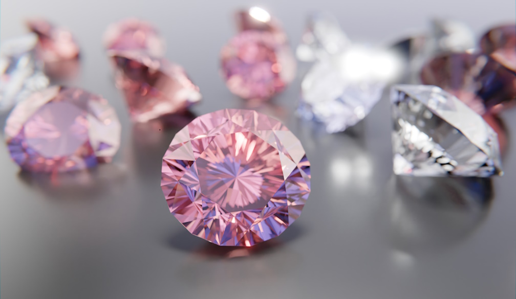 Argyle pink diamonds