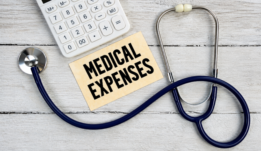 Medical Expenses Flat Lay