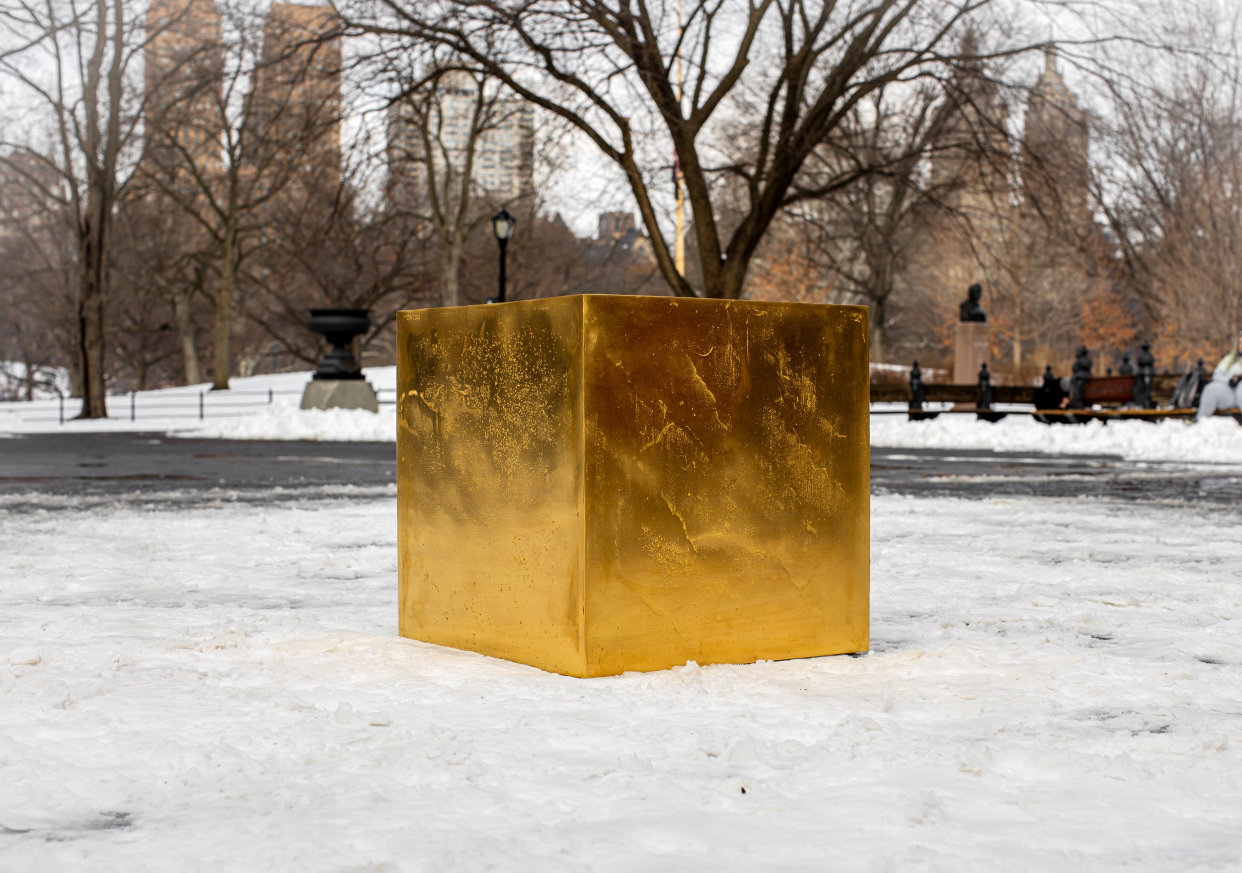 The Castello CUBE attracted worldwide attention when the golden cube by artist Niclas Castello was shown first in New York