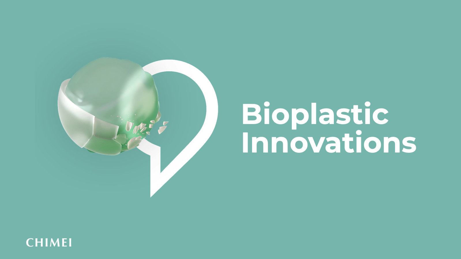 CHIMEI is developing bioplastics that are either made from bio-based resources or will decompose after use. As a result, these materials will reduce its waste and fossil fuel consumption.