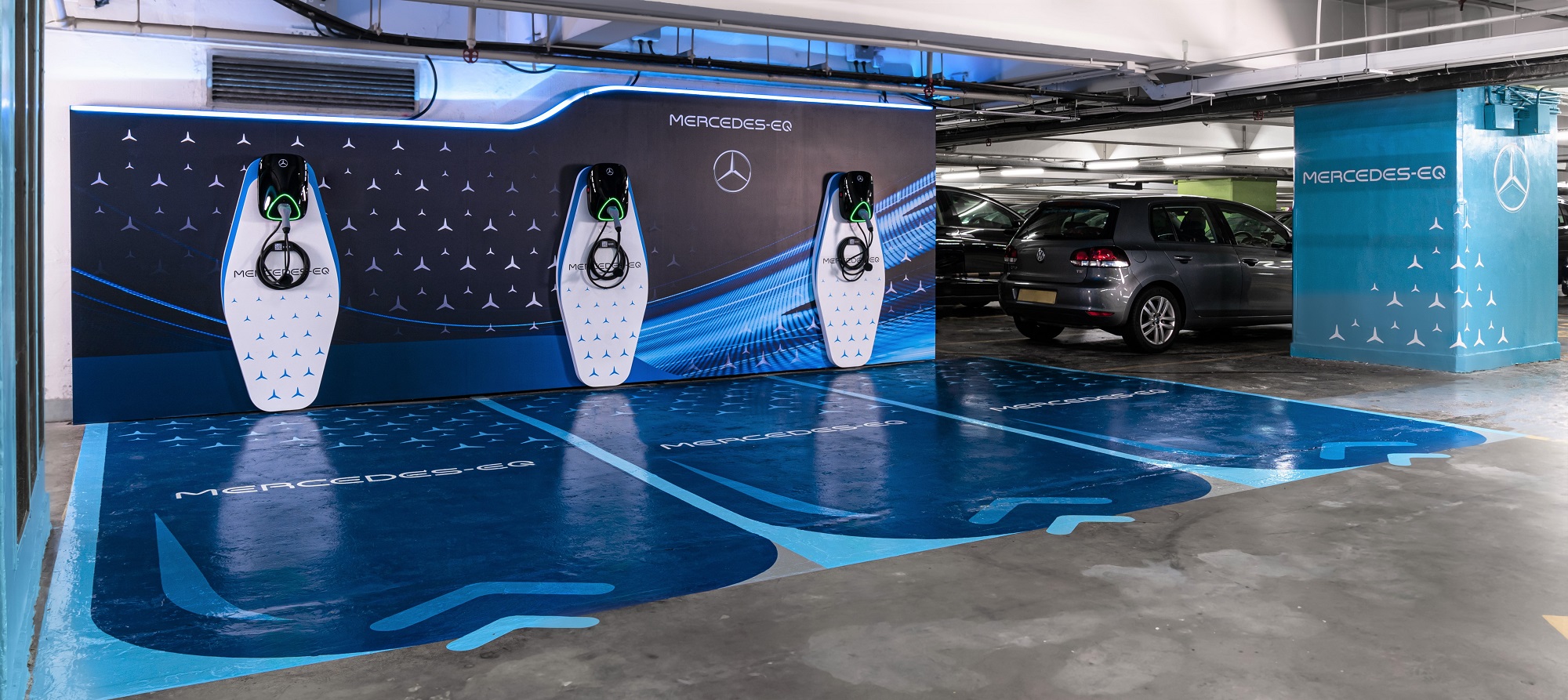 EV charging facilities at Kornhill Plaza, Quarry Bay