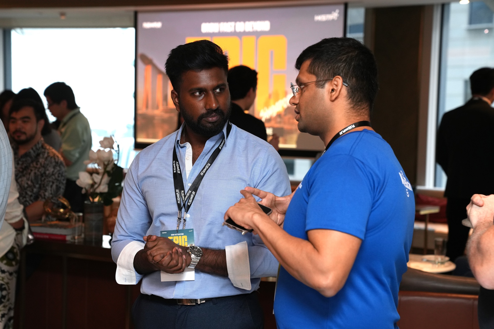 Photo 3-5: Featured startups showcased FinTech, PropTech and MobilityTech innovations on Day 1-2.