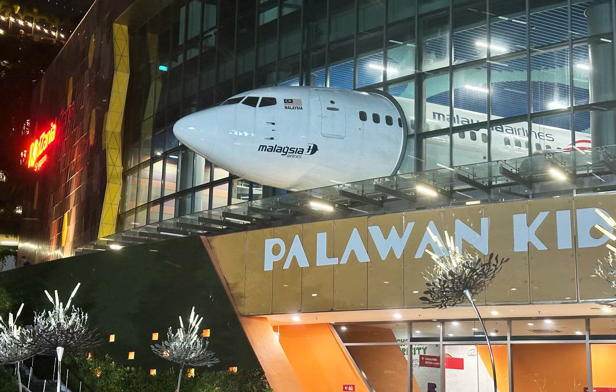 Malaysia Airlines will brand the existing plane within KidZania