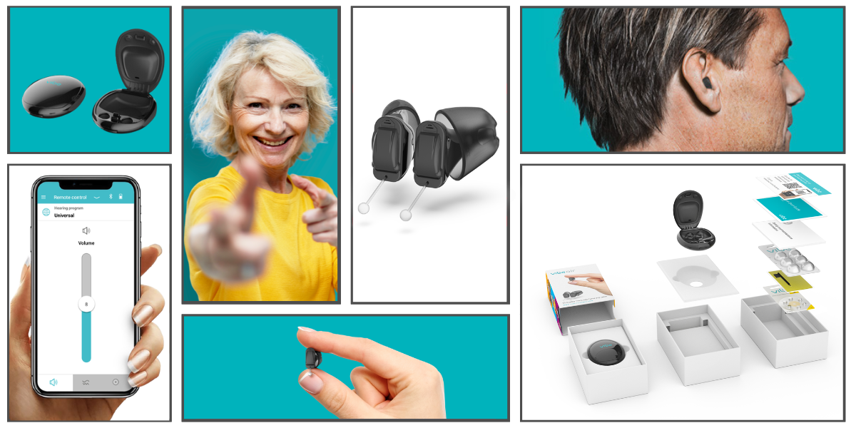 The Award-Winning Vibe Air from Vibe Hearing is a hearing aid technology designed to challenge misconceptions and break down the barriers to hearing care