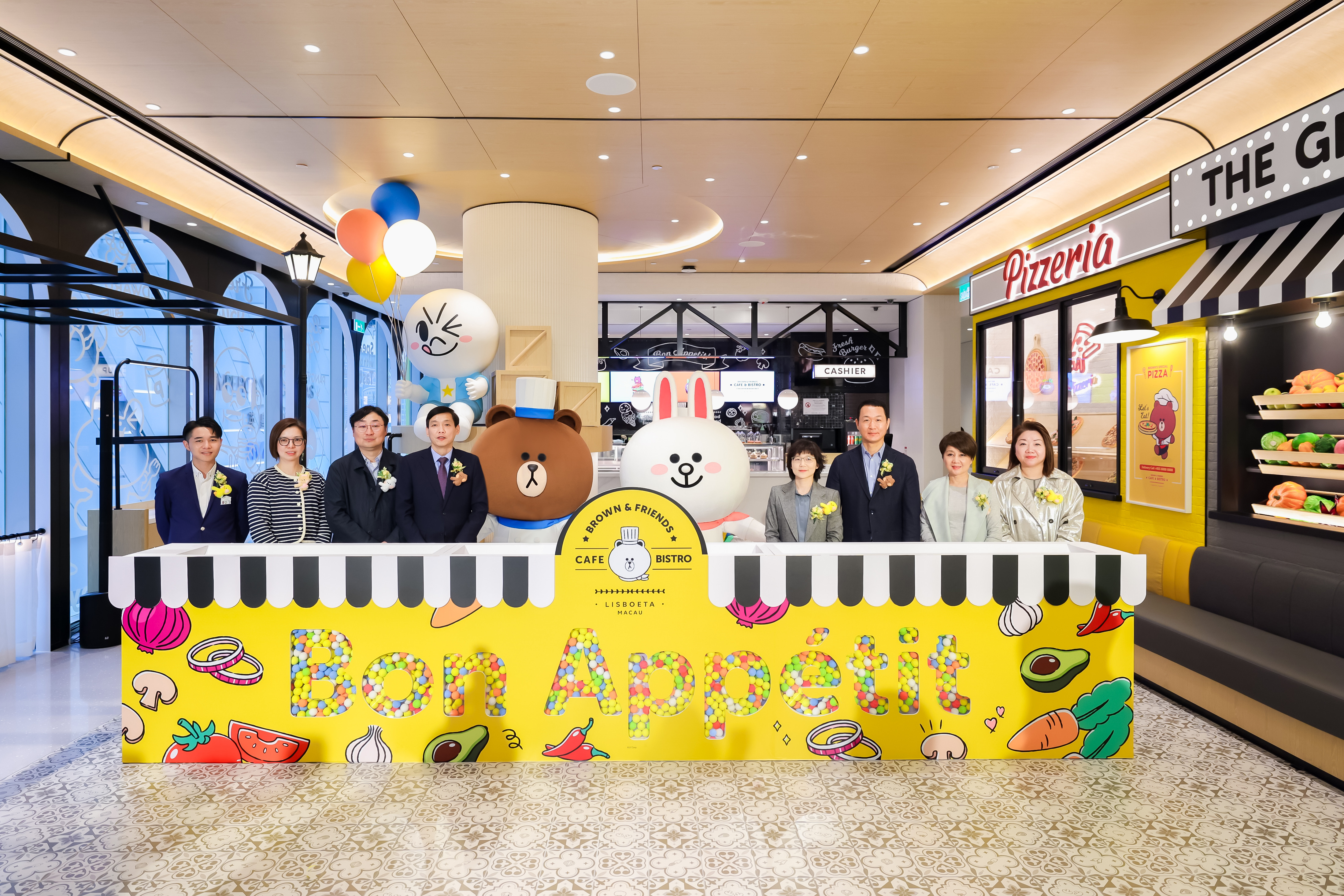 Lisboeta Macau’s world first themed restaurant “BROWN & FRIENDS CAFE & BISTRO” has officially launched