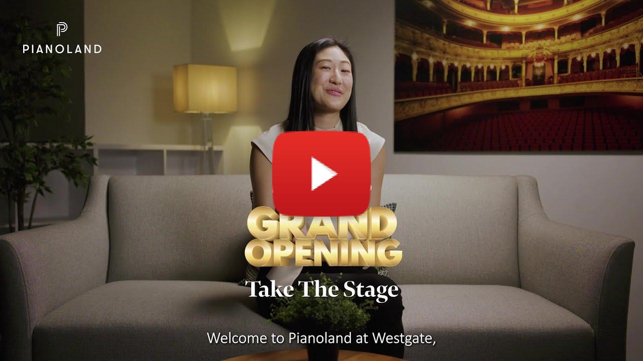 Pianoland Grand Opening at Westgate, “Take The Stage”