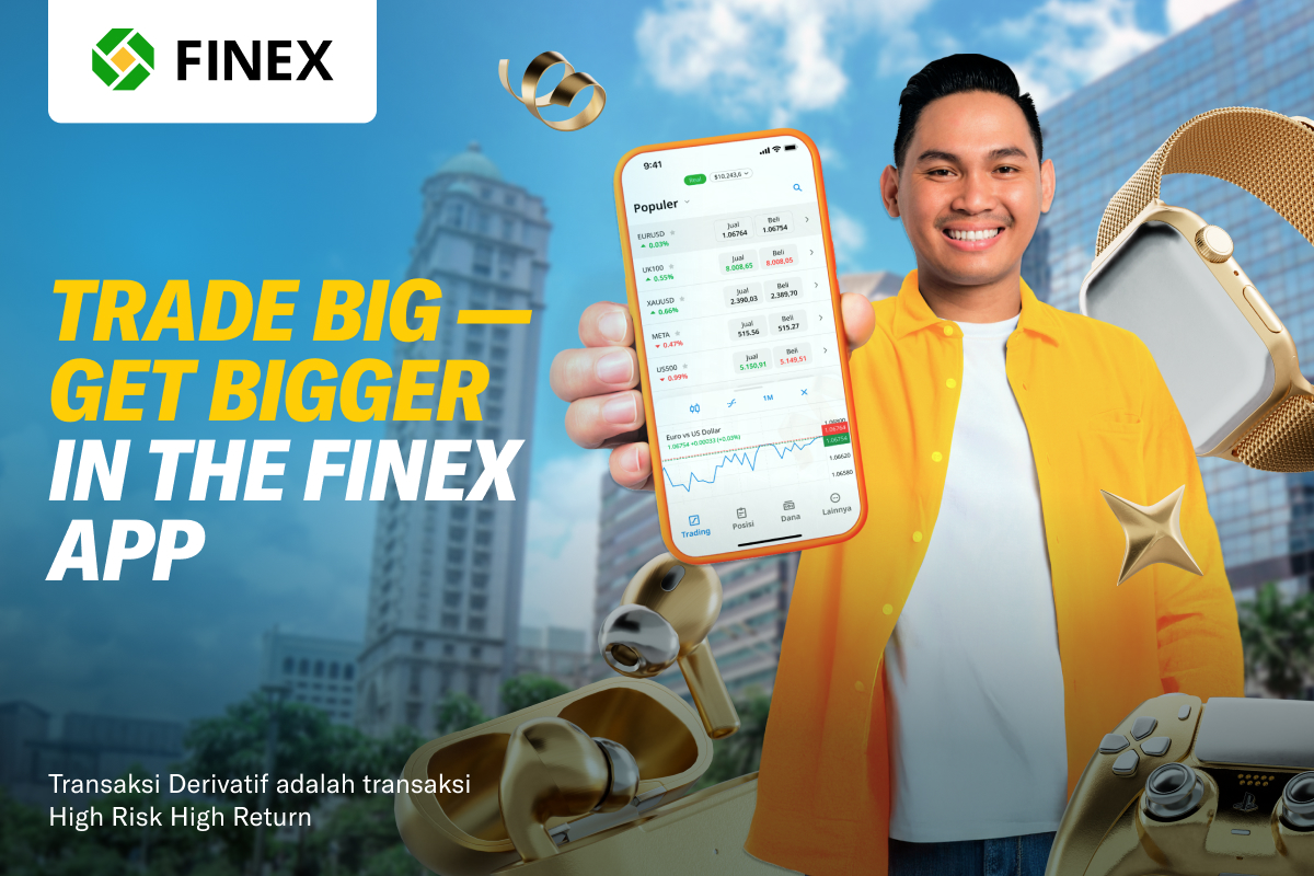 Get Bigger in the Finex app