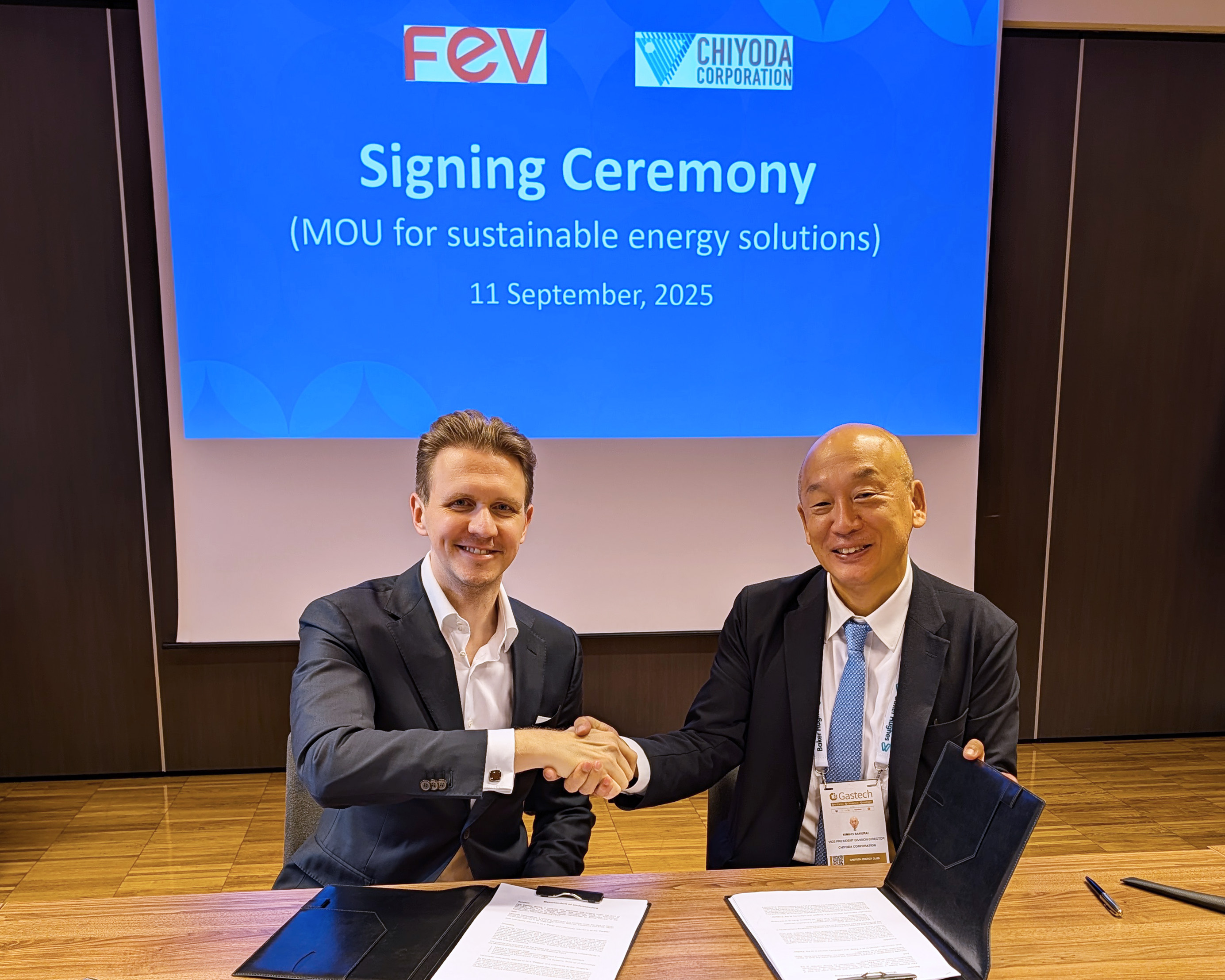 FEV and Chiyoda combine their expertise to offer customers holistic support in the planning, realization and operation of sustainable infrastructure projects. (c) Source: FEV