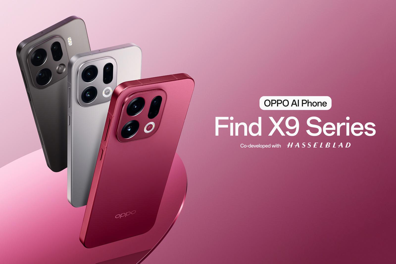 OPPO Unveils the Find X9 Series Globally, Redefining the Premium Smartphone Experience
