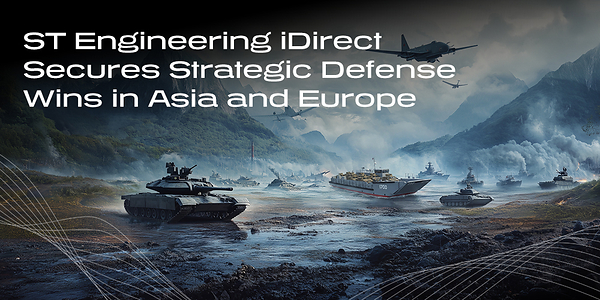 Ministries of Defense (MoDs) in Asia and Europe are leveraging ST Engineering iDirect’s technologies to modernize and expand their satcom infrastructure, building next generation, sovereign ready satellite networks that meet evolving mission demands.