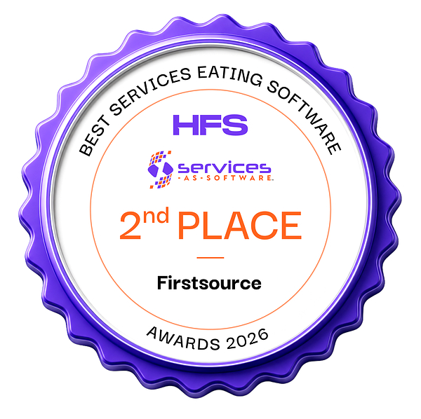 Firstsource Recognized Among the Best in ‘Services Eating Software’ at the 2026 HFS SaS Awards