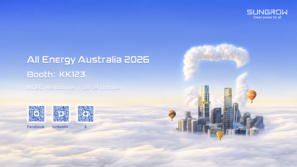 Sungrow Powers Up for All Energy Australia 2026 With New Residential Innovation and Full Ecosystem Showcase Sungrow Powers Up for All Energy Australia 2026 With New Residential Innovation and Full Ecosystem Showcase