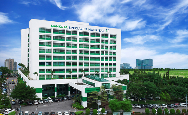 Mahkota Specialist Hospital in Melaka featuring the HMI Spark