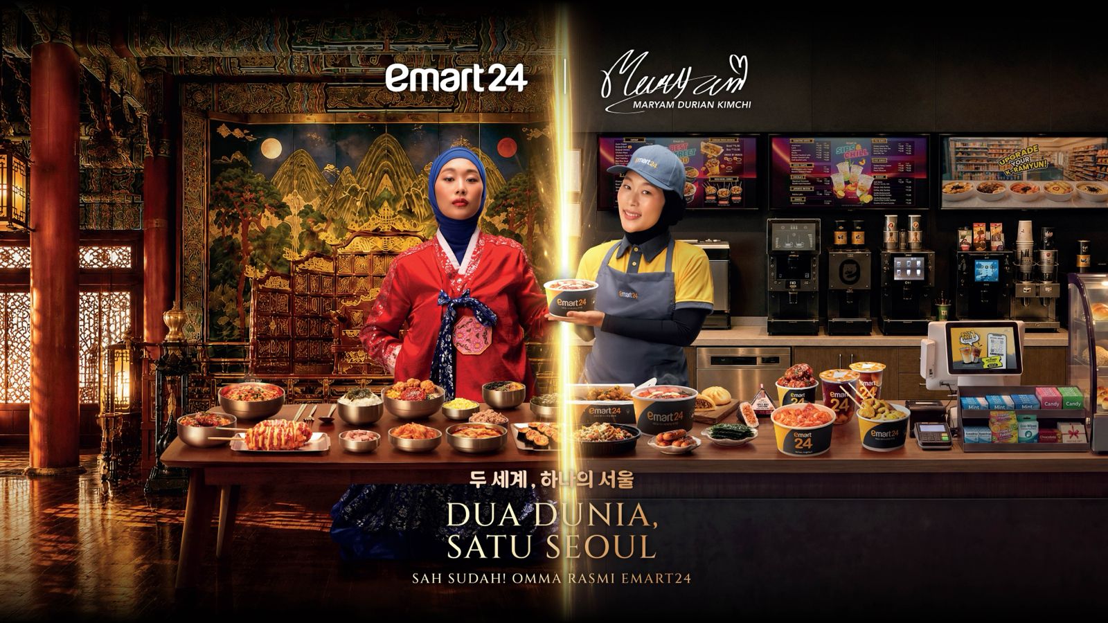 emart24 x Maryam DurianKimchi: Dua Dunia Satu Seoul