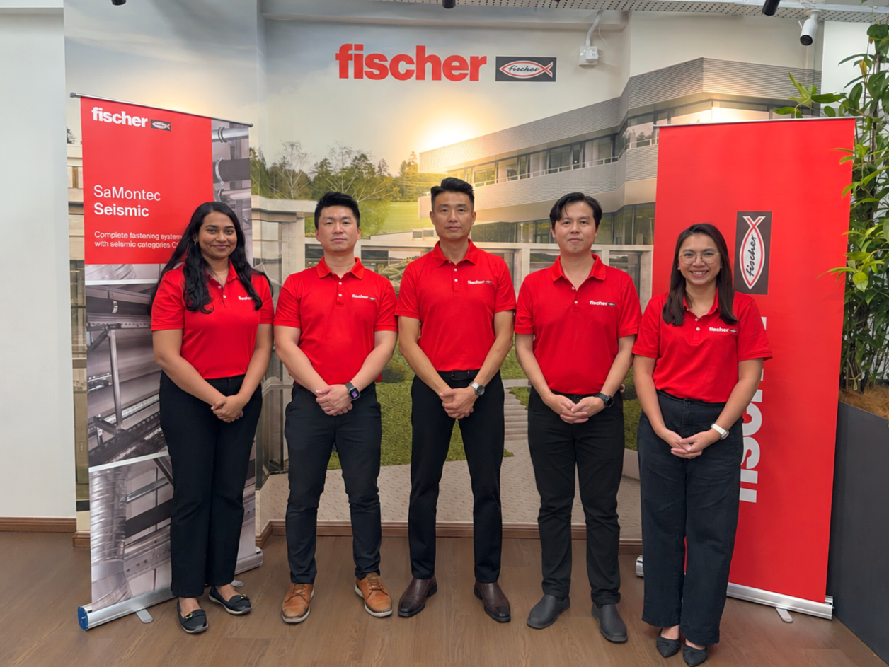 Fischer Malaysia members at the office