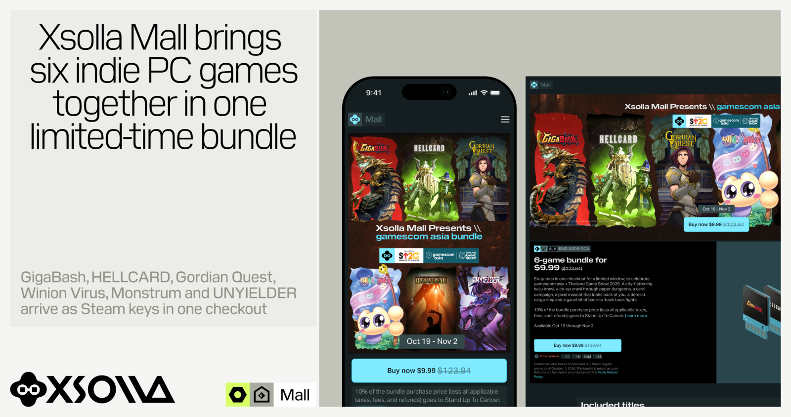 XSOLLA MALL BRINGS SIX INDIE PC GAMES TOGETHER IN ONE LIMITED-TIME BUNDLE
