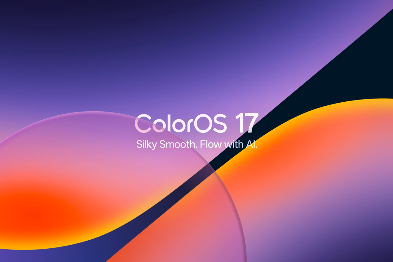 OPPO ColorOS 17 Living Flow Design interface showing fluid motion and transitions